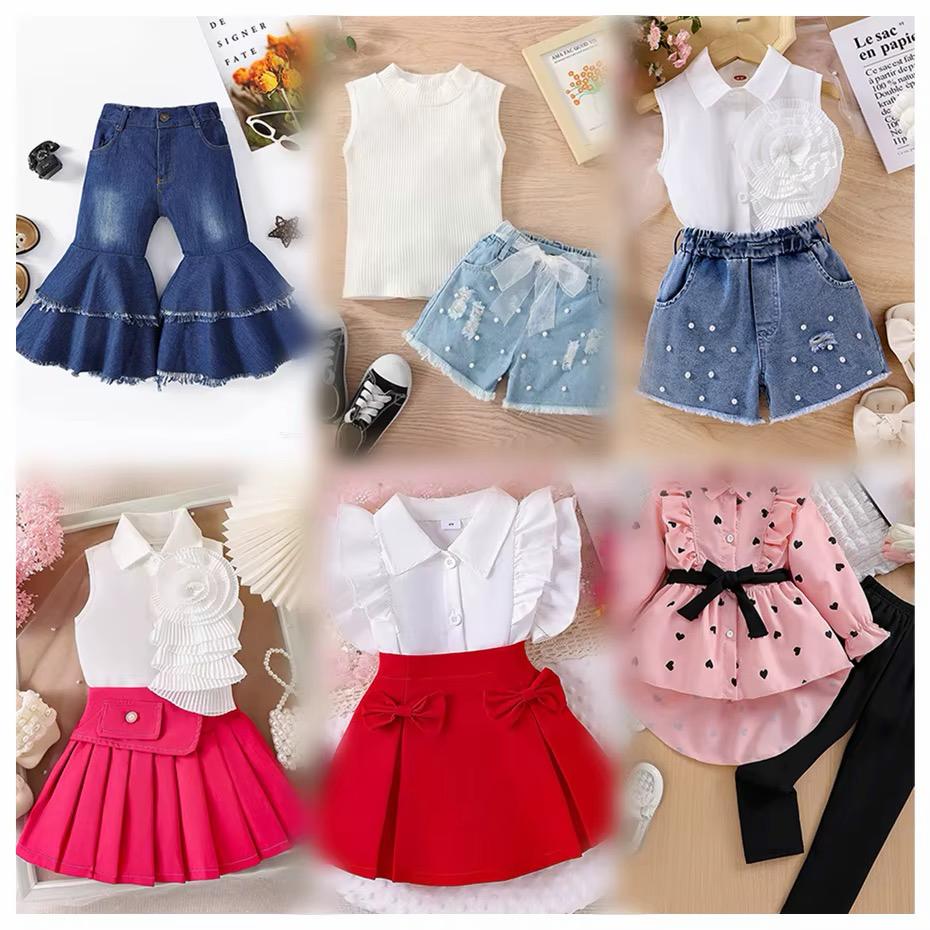 Ruby Bow Skirt Set