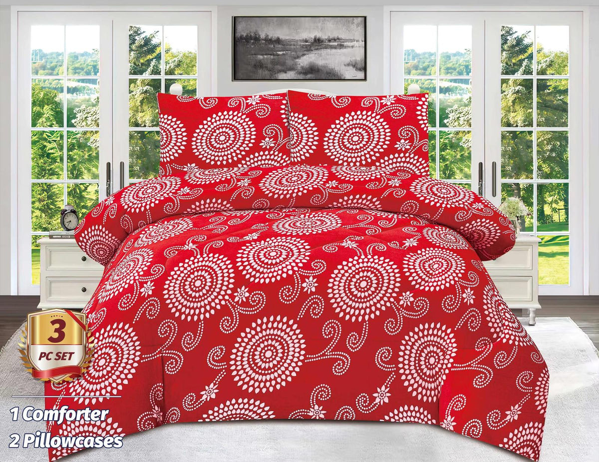 Printing Borrego Blanket 3 PCS Set